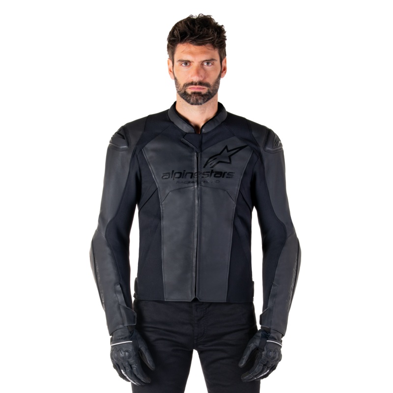 Veste En Cuir Faster V3 46 Noir Noir