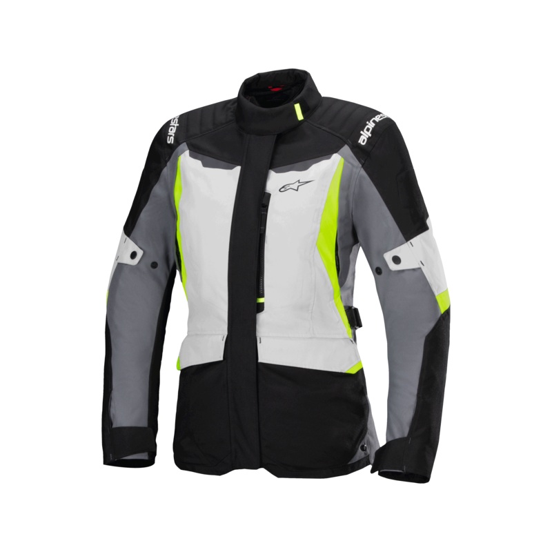 Veste Impermable Stella ST-1 XS Gris glacier Noir Jaune Fluo