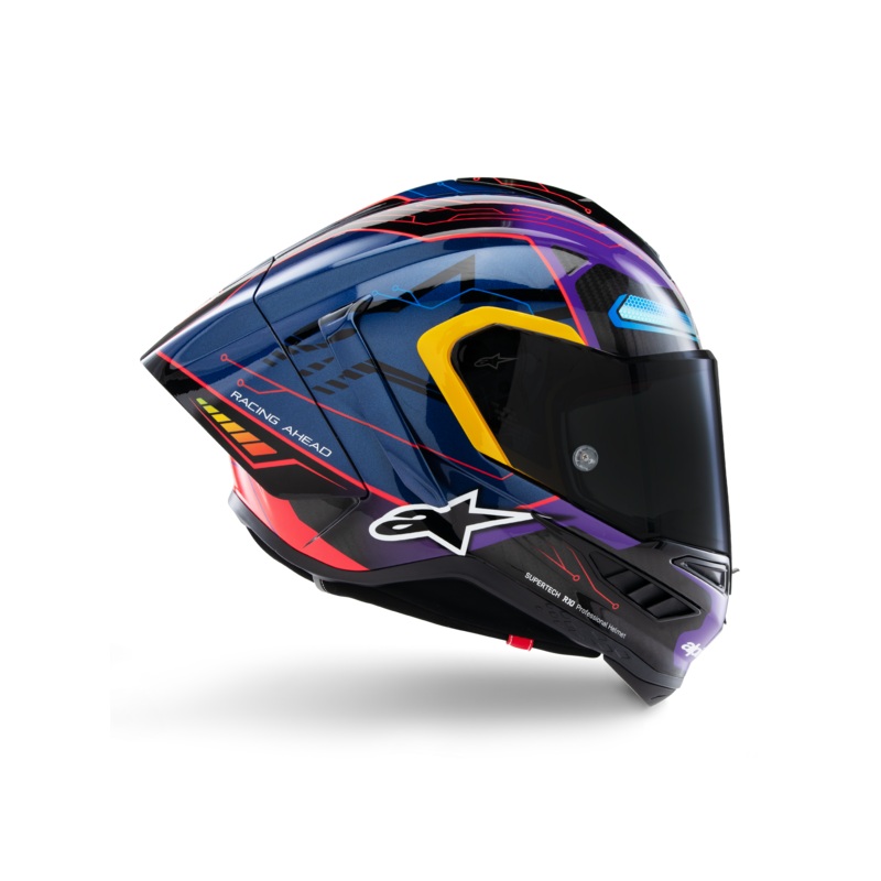 Casque Supertech R10 LE Martinator R01 XS Blue Purple Red Glossy