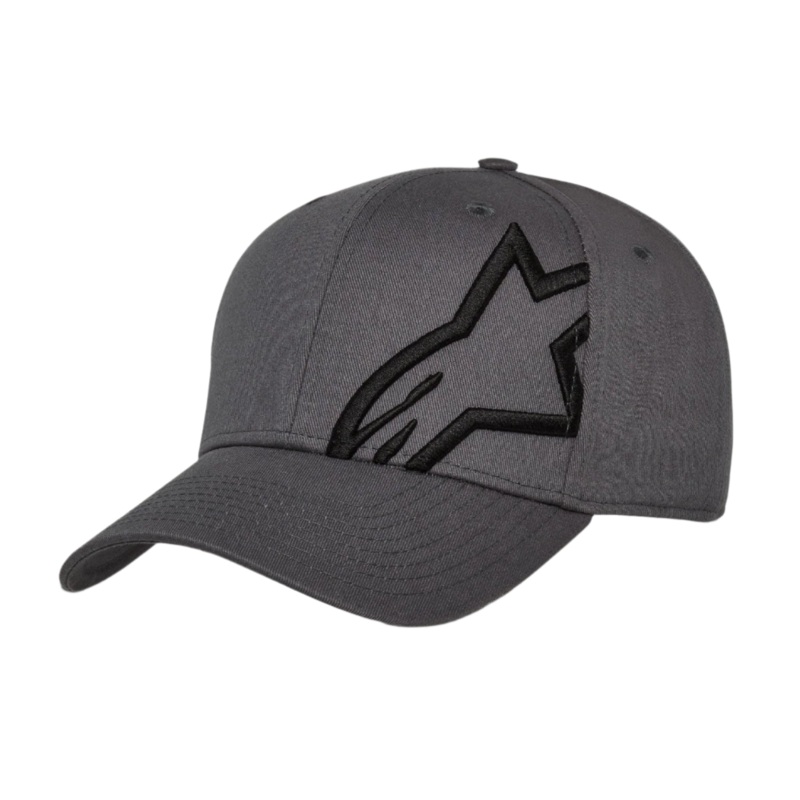 Casquette Corp Snap 6 One Size Noir anthracite