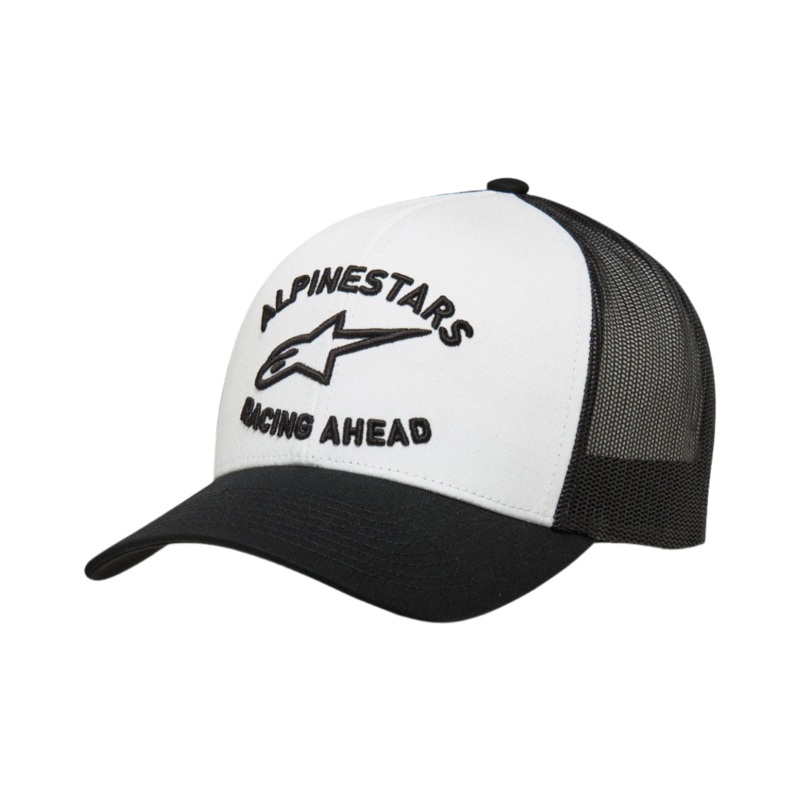 Casquette Triple Trucker  One Size Blanc Noir Blanc