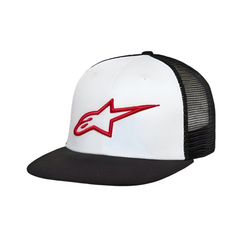 Casquette Trucker Corp One Size Blanc Noir