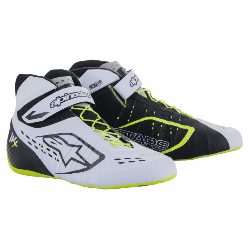 Chaussures Tech-1 KX V2 Jeunes 2.5 Noir Blanc Jaune Fluo