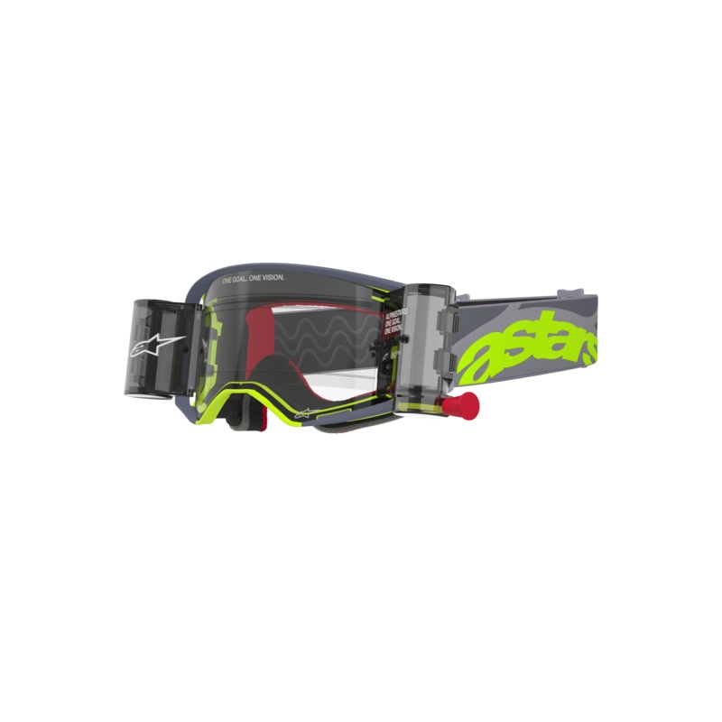 Lunettes De Protection Supertech Stream One Size Gris Fluo Ylw Clear Roll Off