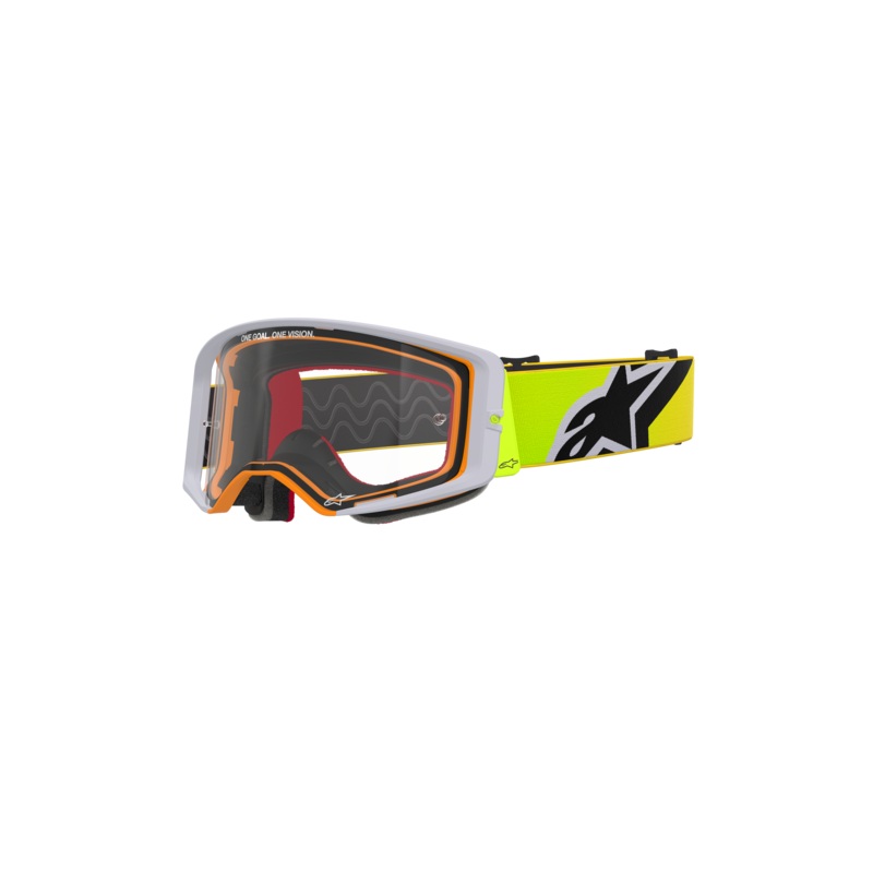 Lunettes Supertech Corp One Size Jaune fluo Gris Clair