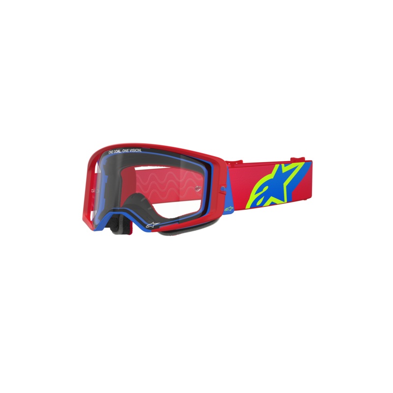 Lunettes Supertech Corp One Size Rouge Bleu Clair