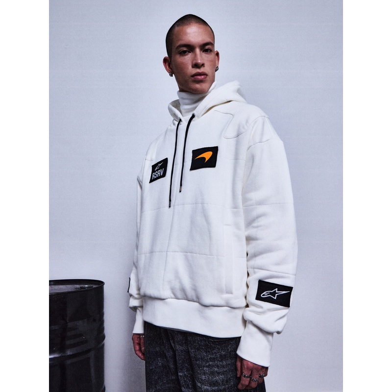 RSRV RIVAL HOODIE S/M Ecru