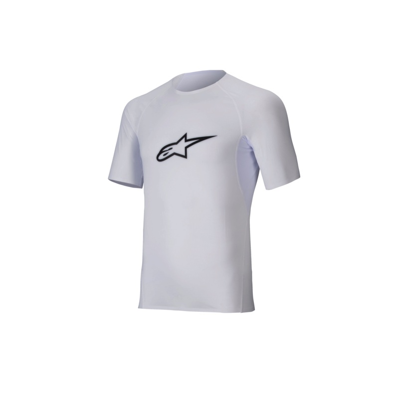 Tech KX Top – Manches Courtes S Blanc