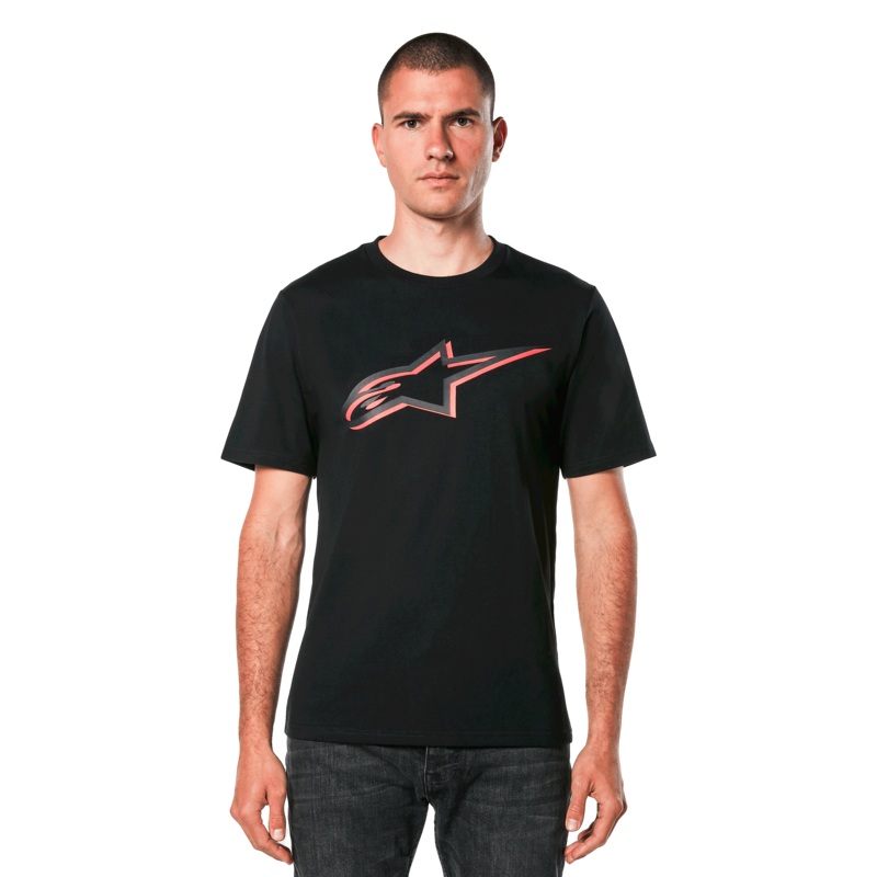 Tee-Shirt CSF Ageless Shadow XS Noir Rouge