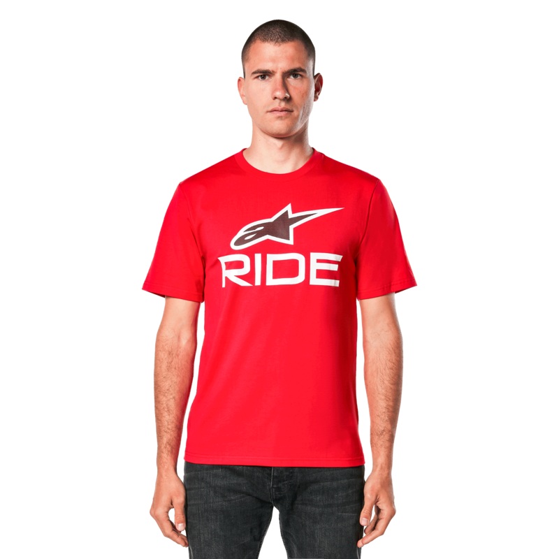Tee-Shirt CSF Ride 4.0 XS Rouge Blanc Noir