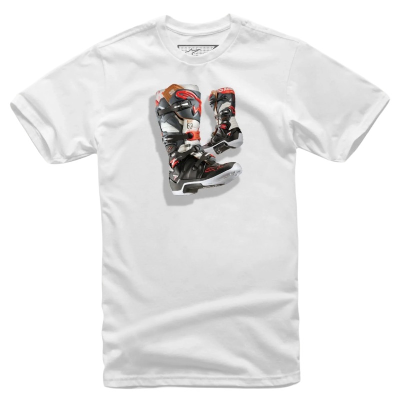 Tee-Shirt Jeunes Tech 7 Boot 4 Blanc