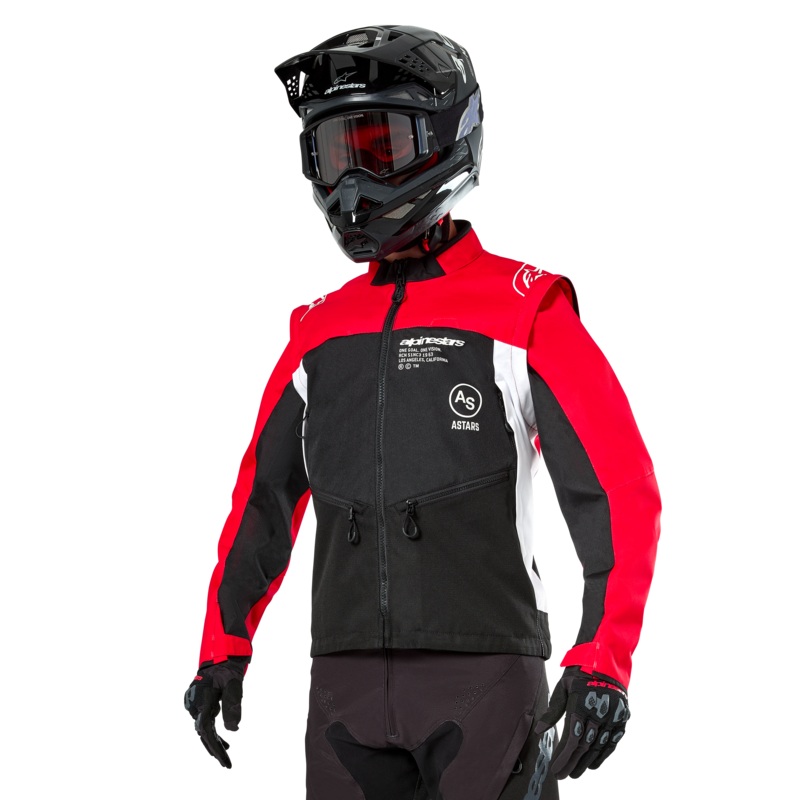 Veste Pro-Dura S Black Bright Red White