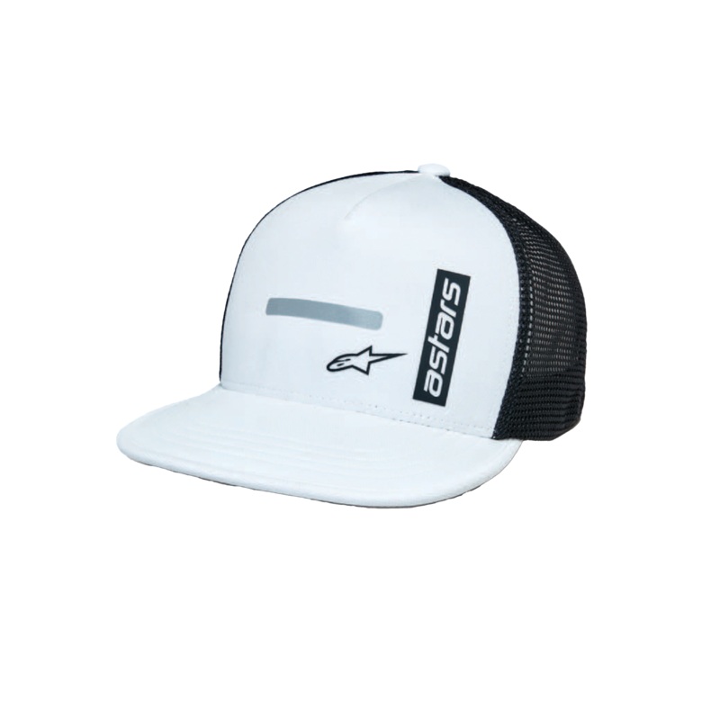 Bonnet Trucker Alter One Size White Black