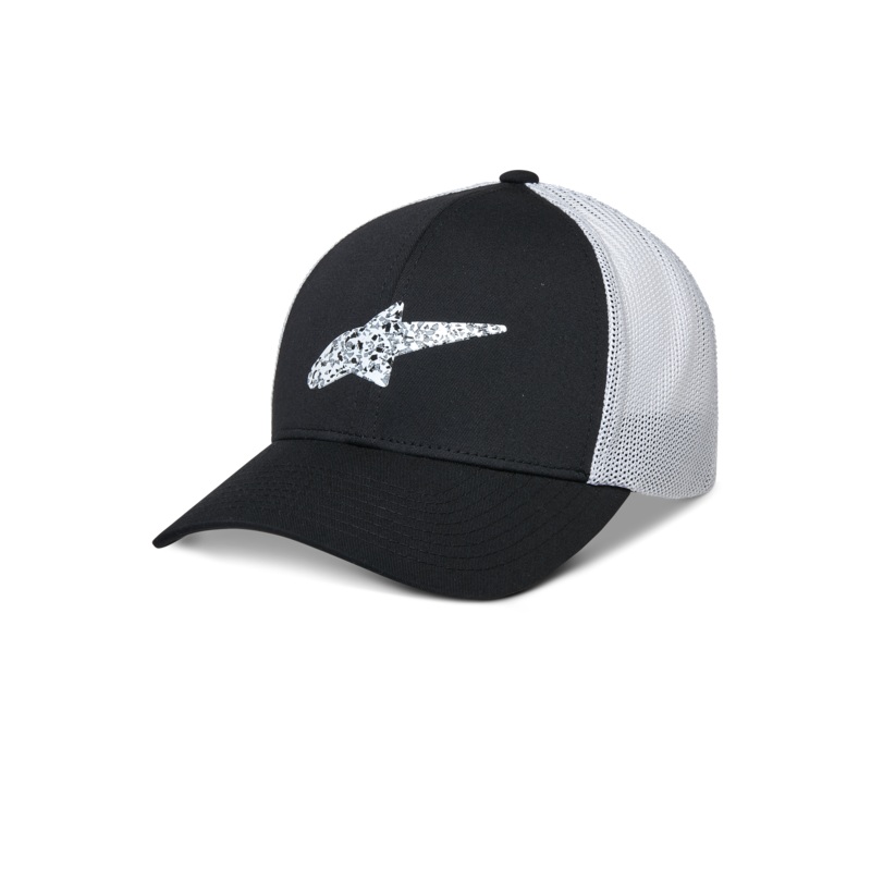Bonnet Trucker Terolithic One Size Black White