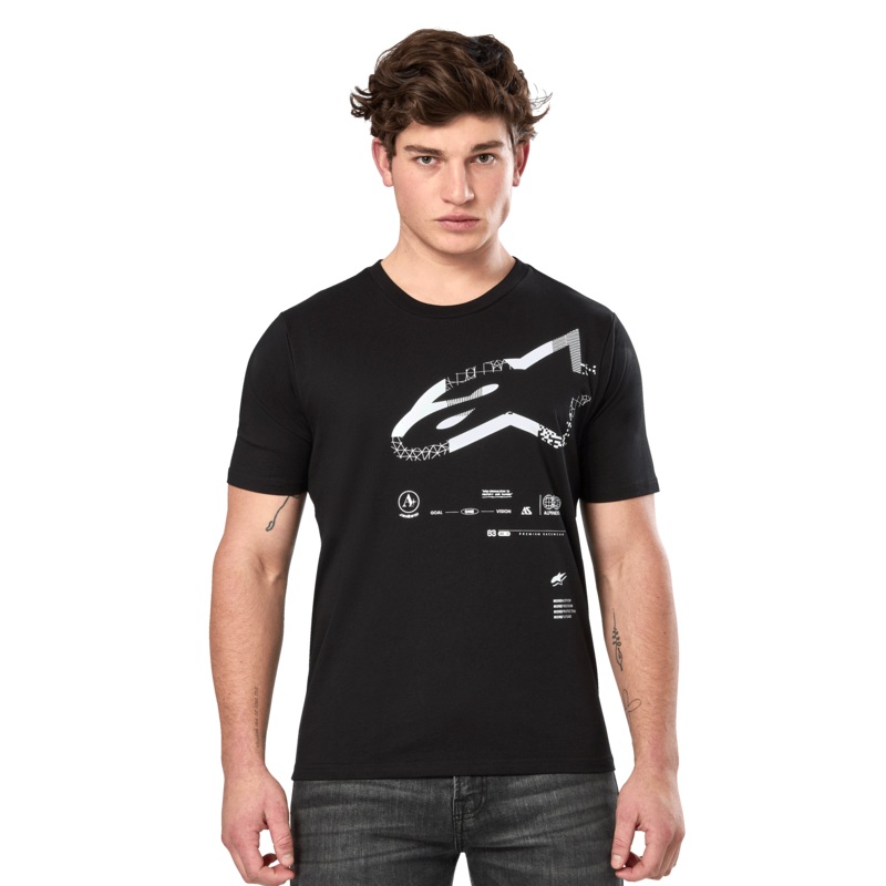 Geografica CSF Tee-Shirt – Manche Courte S Black