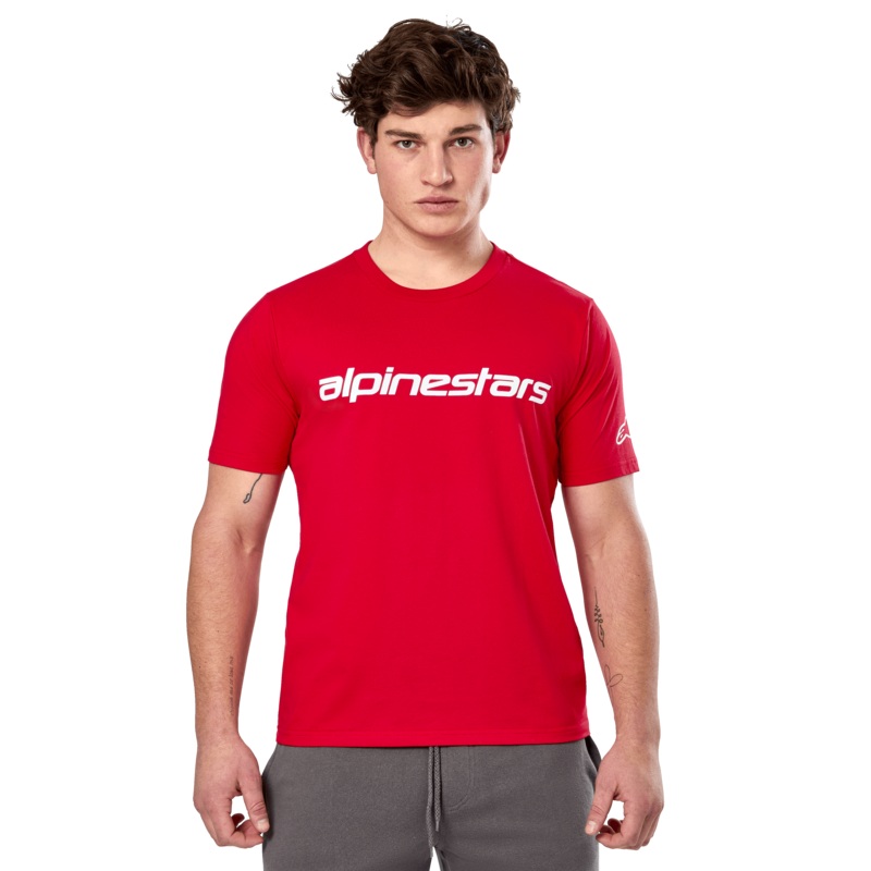 Linear Wordmark 2.0 Tee-Shirt CSF XS Red White