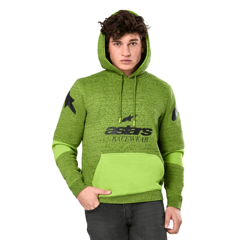 Sweat  Capuche Perpetuity S Lime