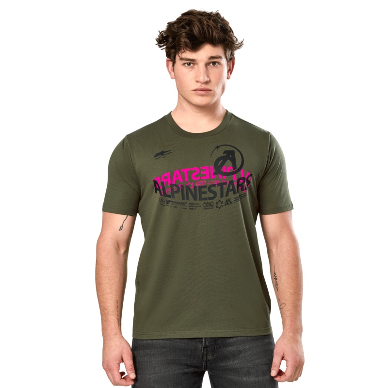 Tee-Shirt CSF Semicircle – Manches Courtes S Military