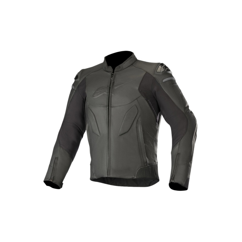 Veste Cuir Caliber 44 Noir