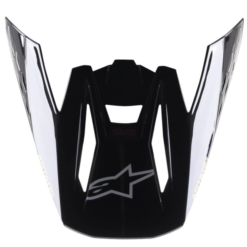 Visire SM5 Venture Casque One Size Noir brillant