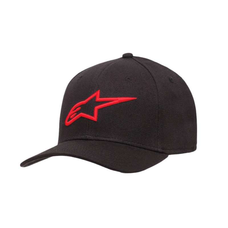 Casquette Ageless Curve S/M Black Red