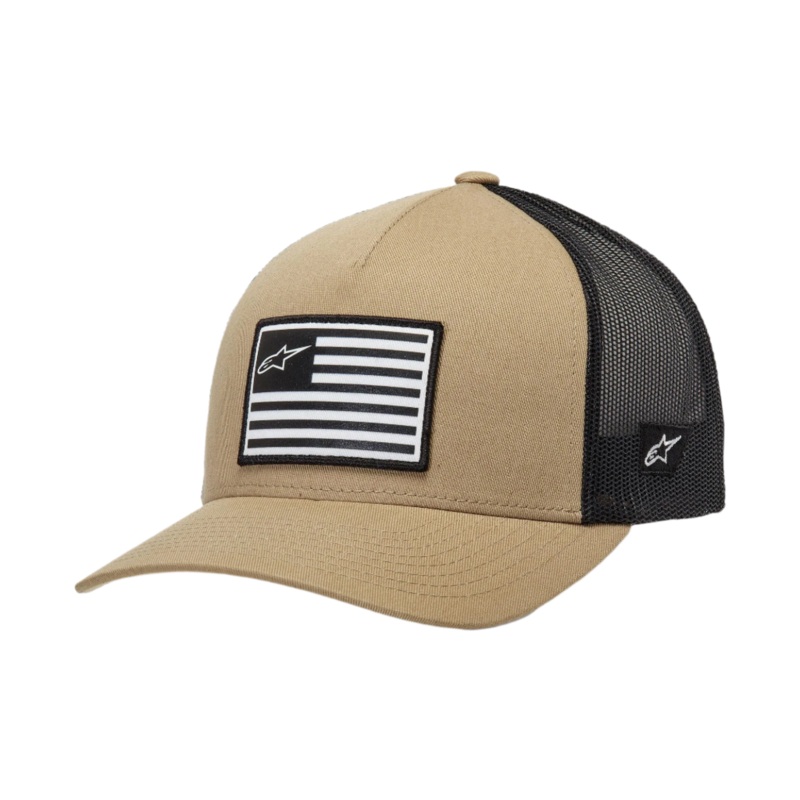 Casquette Flag Snapback One Size Sable noir