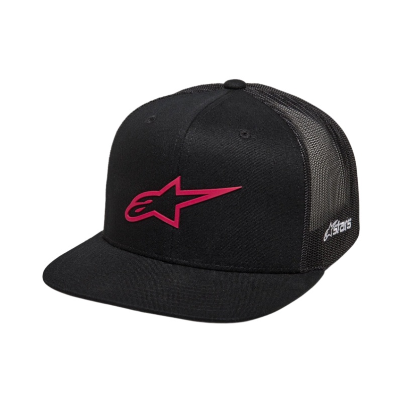 Casquette Trucker 3D Ageless One Size Noir Rouge