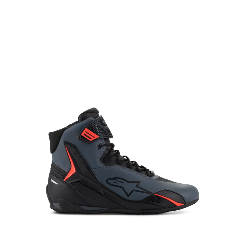 Chaussures Faster-4 6 Black Gray Red Fluo