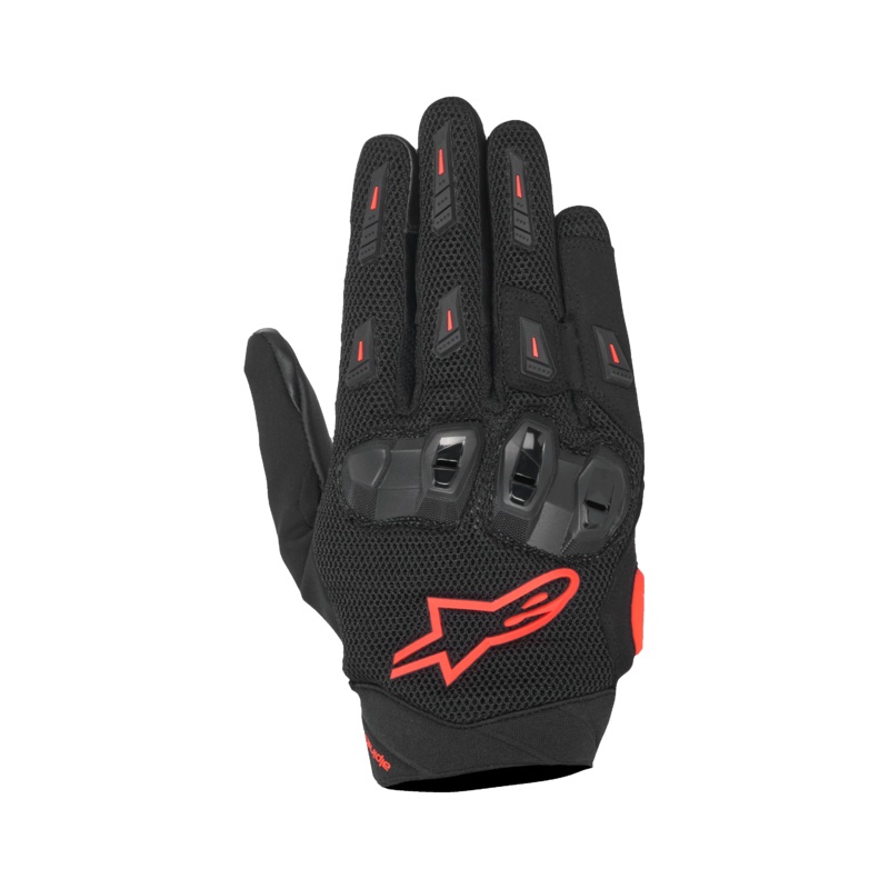 SP X 5 Air Gants XS Black Red Fluo
