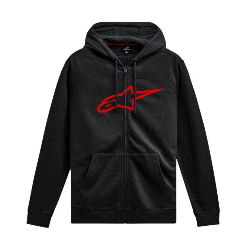 Sweat  Capuche Ageless Zip V3 XS Noir Rouge
