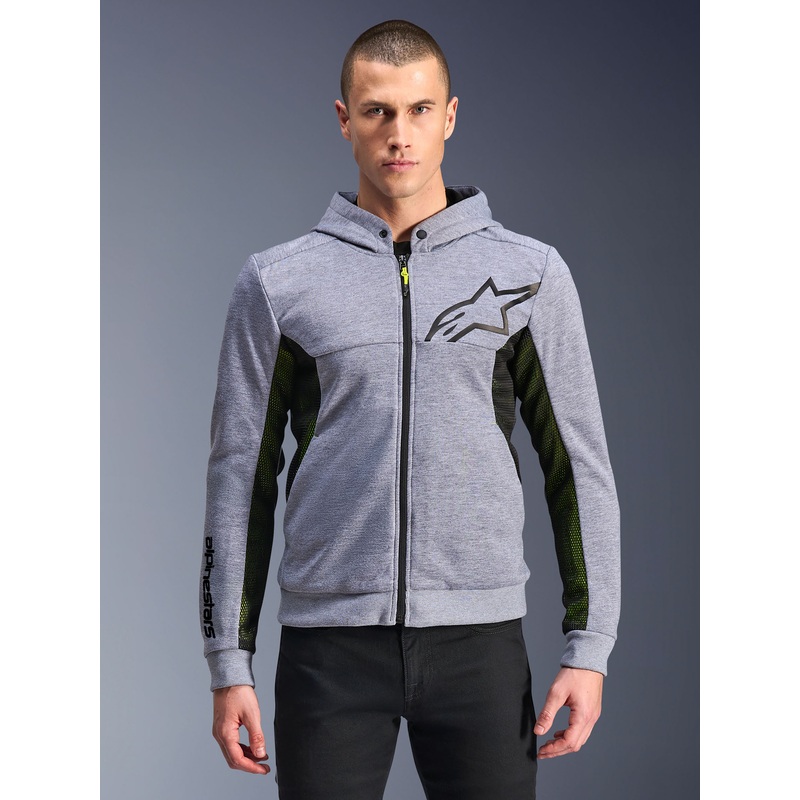 Sweat  Capuche Chrome Air Sport XS Gray Heather Black