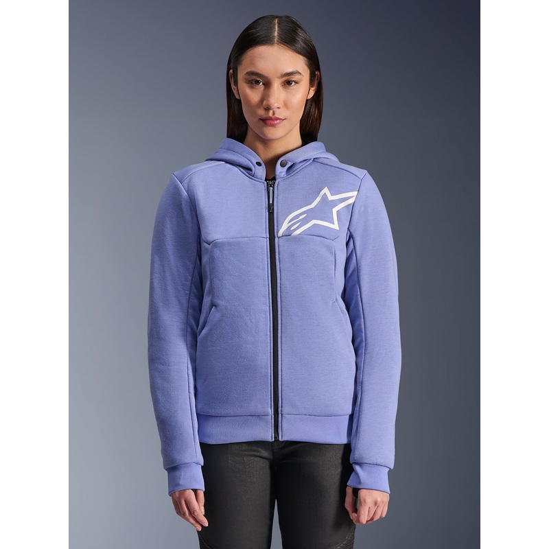 Sweat  Capuche Stella Chrome V2 Sport Femme XS Blue Violet White