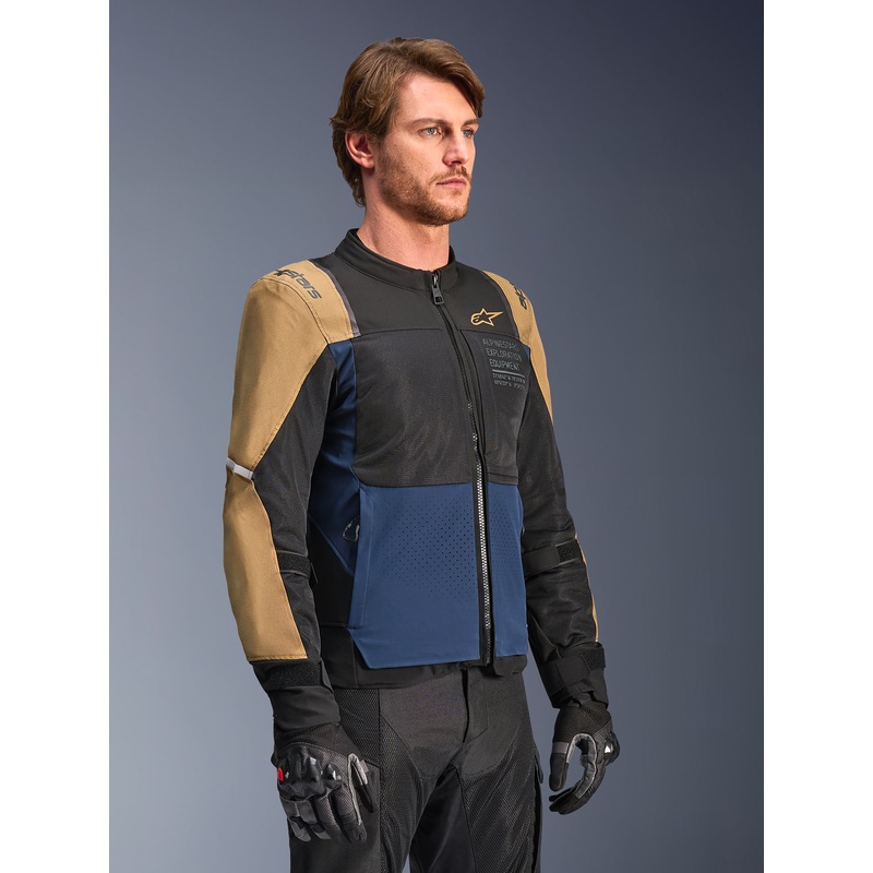 Veste St-2 Air S Deep Blue Dark Khaki Black