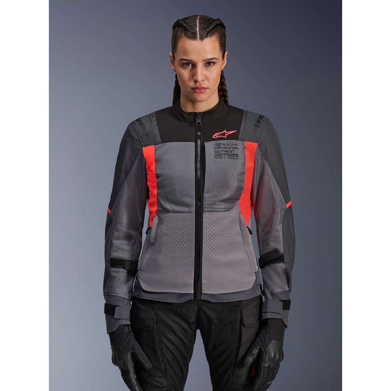 Veste Stella St-2 Air Pour Femme XS Deep Gray Dark Gray Fluo Coral