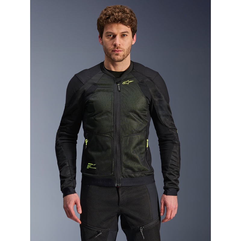 Veste Troop-Air S Black Yellow Fluo