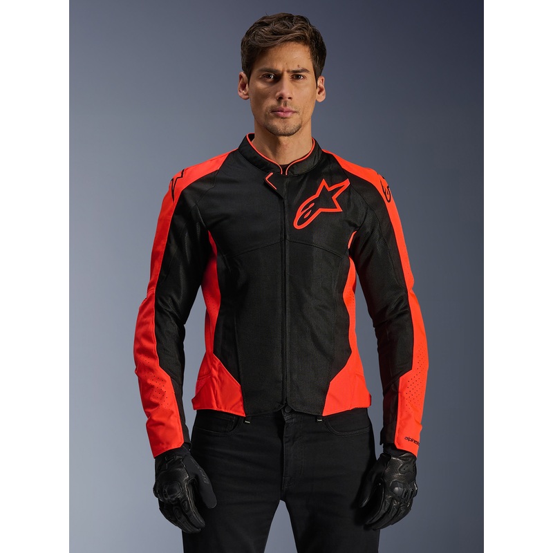 Veste Viper Air V4 S Red Fluo Black