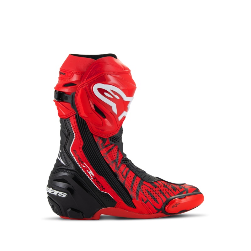 Bottes Supertech R LE Pecco Bagnaia Ventiles 37 Red Black
