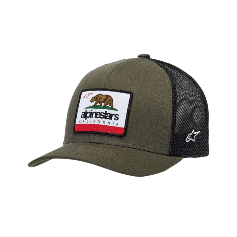 Casquette Cali 2.0 One Size Vert militaire Noir