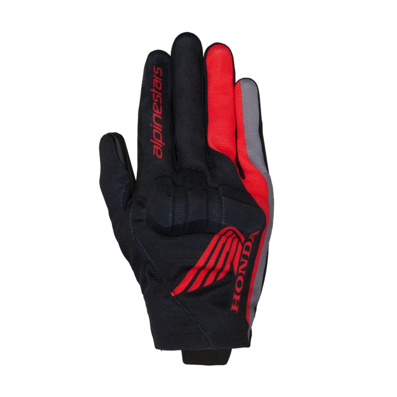 Gants Honda Reef V2 S Black Bright Red Dark Gray
