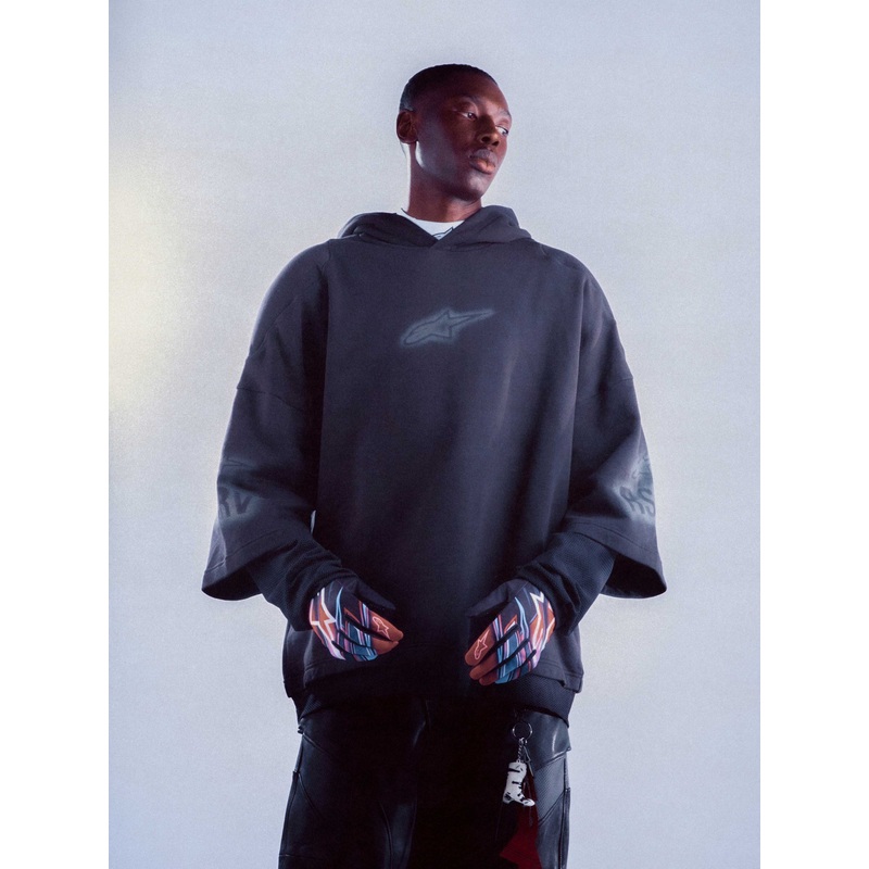 RSRV Discharged Hoodie S/M Black