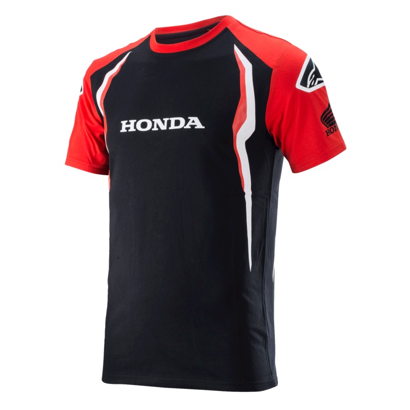 Tee-Shirt Honda S Red Black