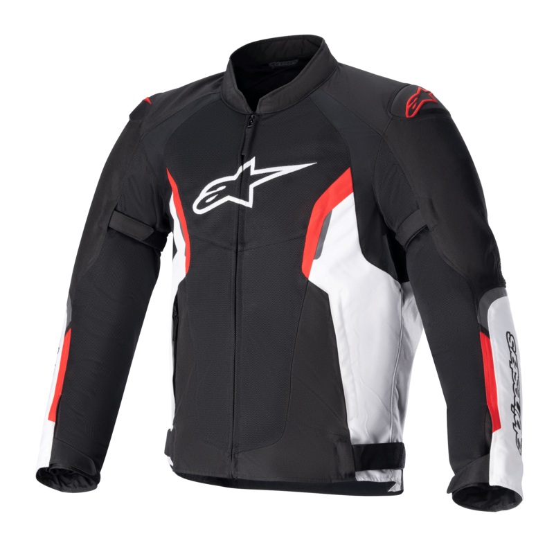 Veste AST V2 Air S Noir Blanc Rouge vif