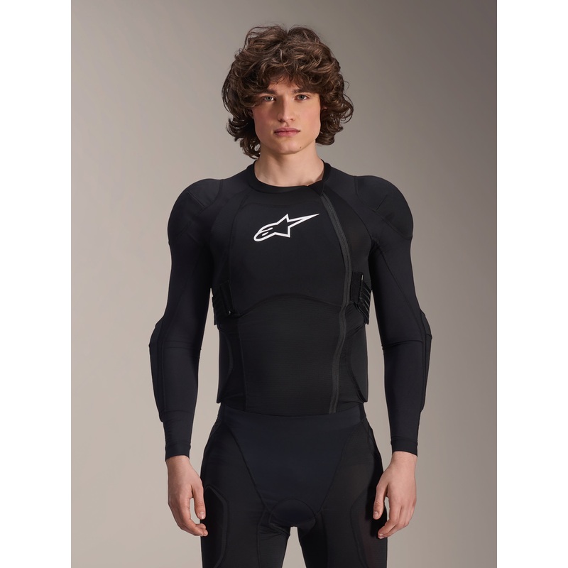 Veste De Protection A-Impact Plasma – Manches Longues S Black White