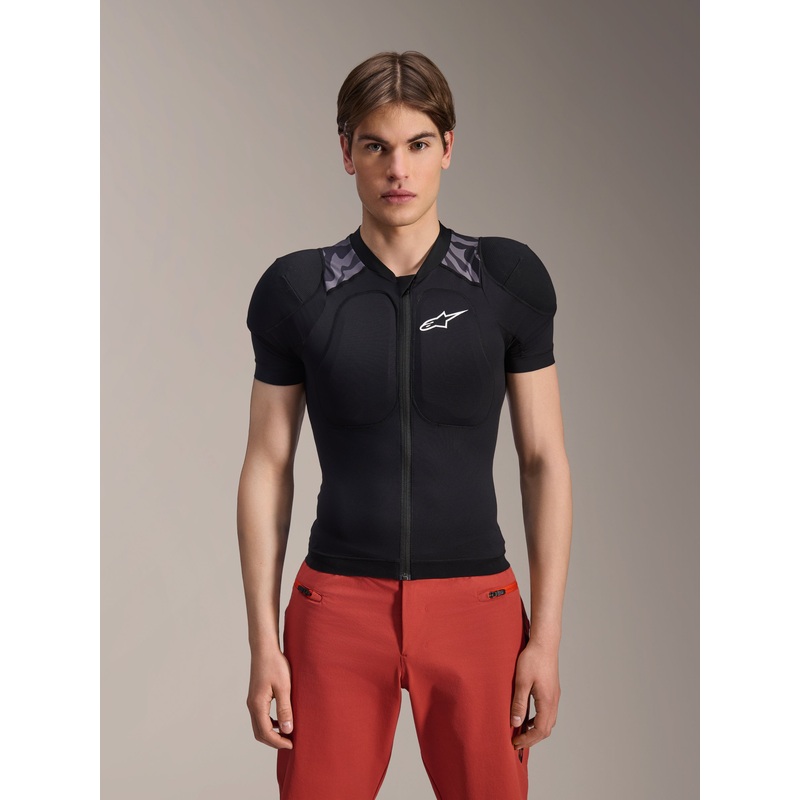 Veste De Protection A-Motion Plasma – Manches Courtes S Black Camo