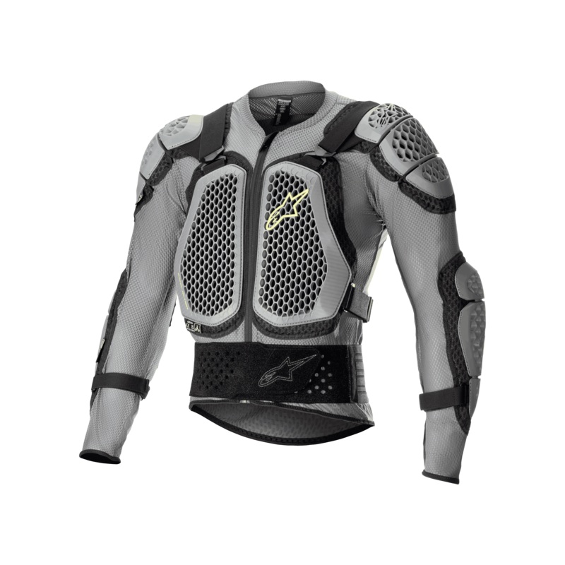 Veste De Protection Bionic Action V2 S Gris Noir Jaune Fluo