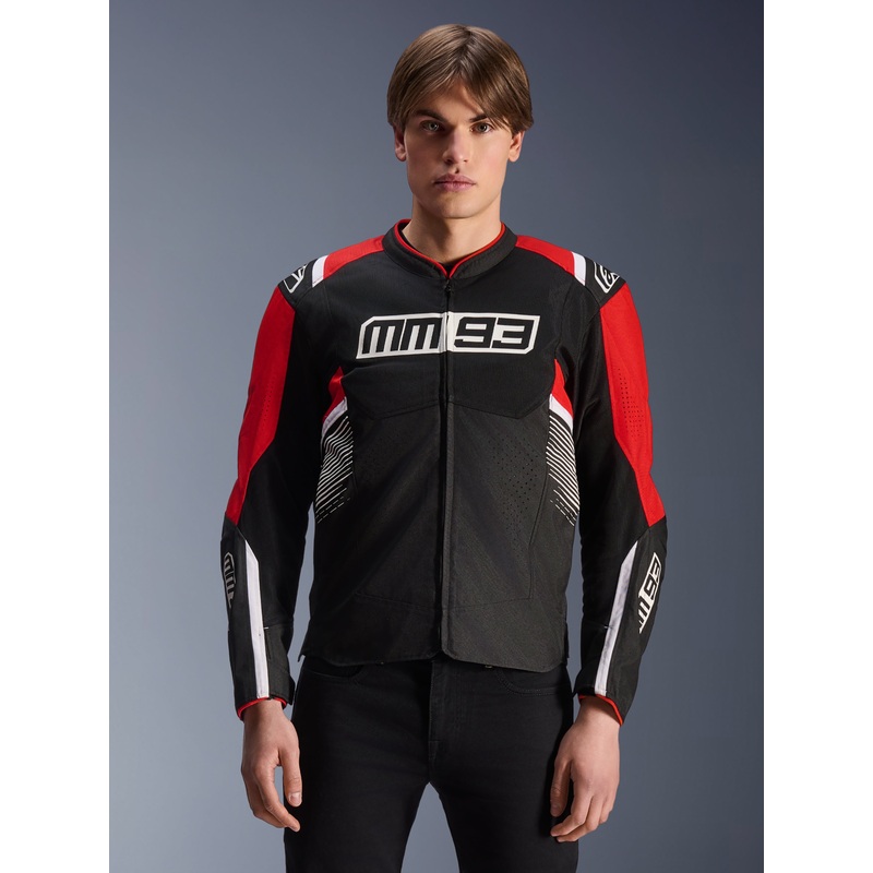 Veste MM93 T-SPS Air V2 S Black Bright Red White