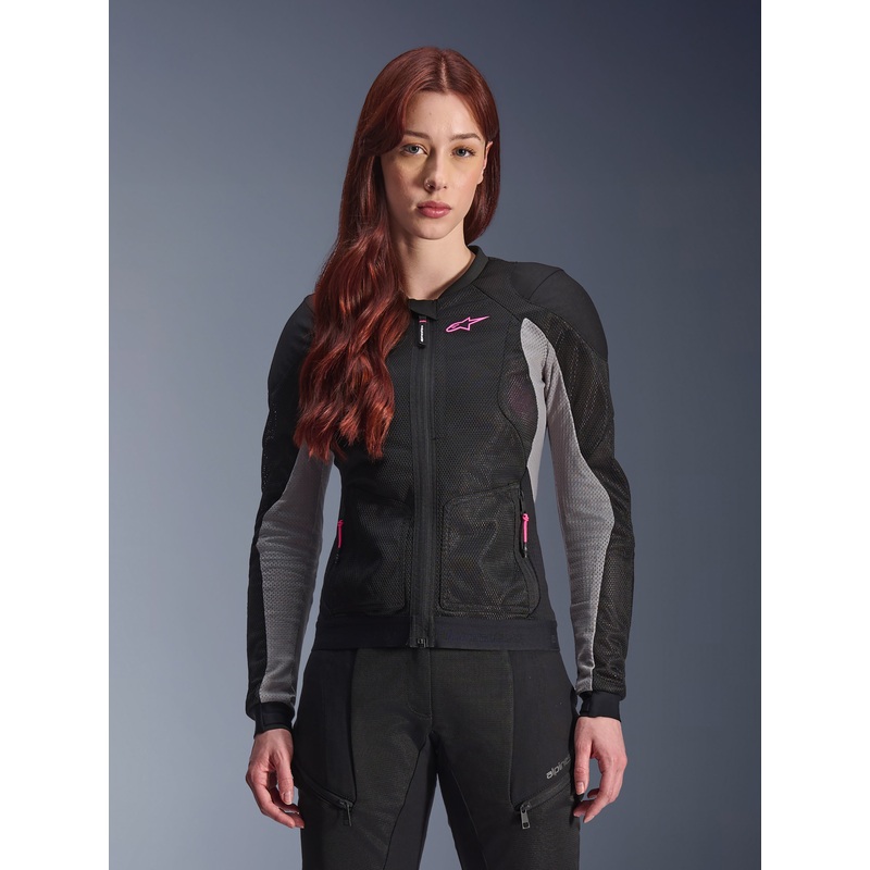 Veste Stella Troop-Air – Femme XS Black Ash Gray Pink Fluo