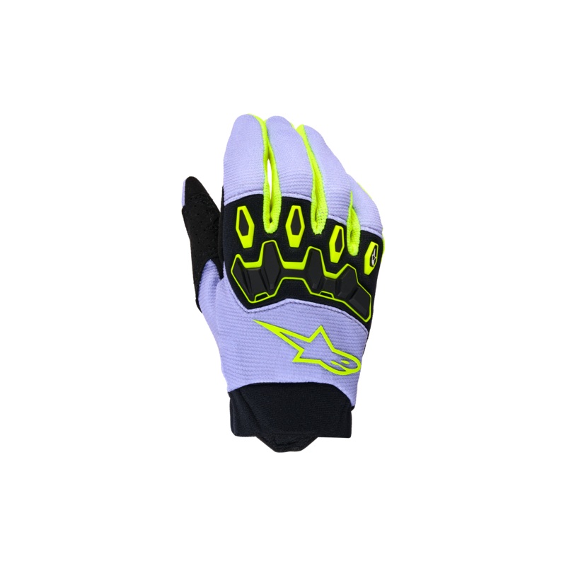 Gants Full Bore V2 – Jeunes et Pour Enfants 3XS Purple Yellow Fluo