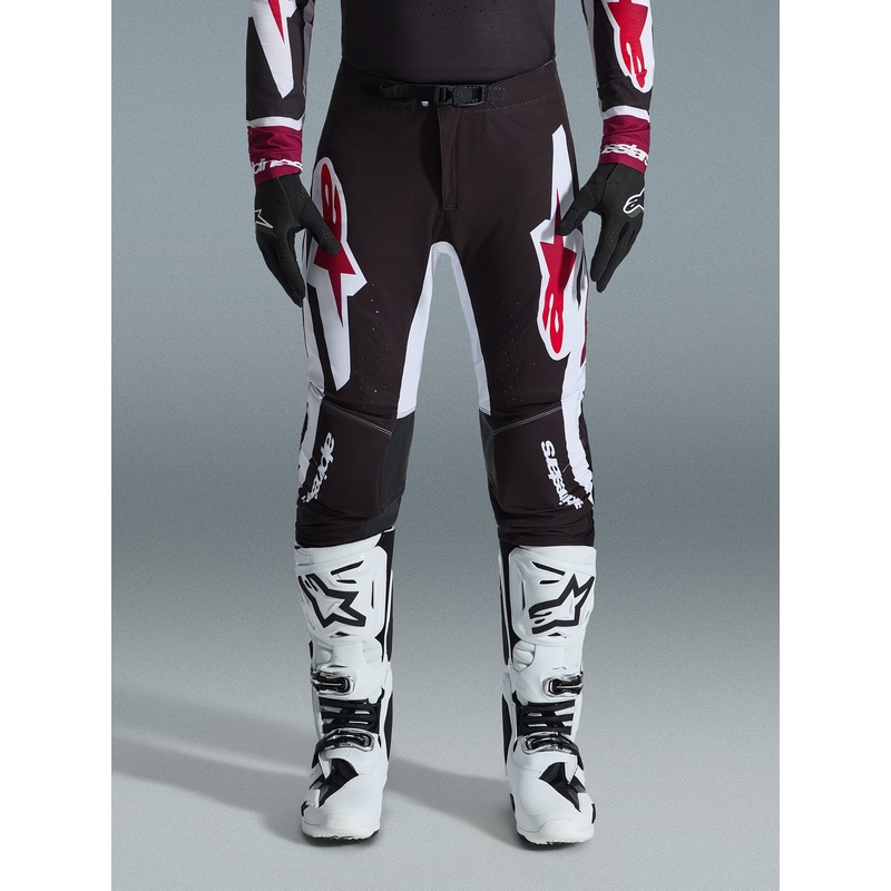 Pantalon Supertech Pro Vista 2026 28 Black Red White