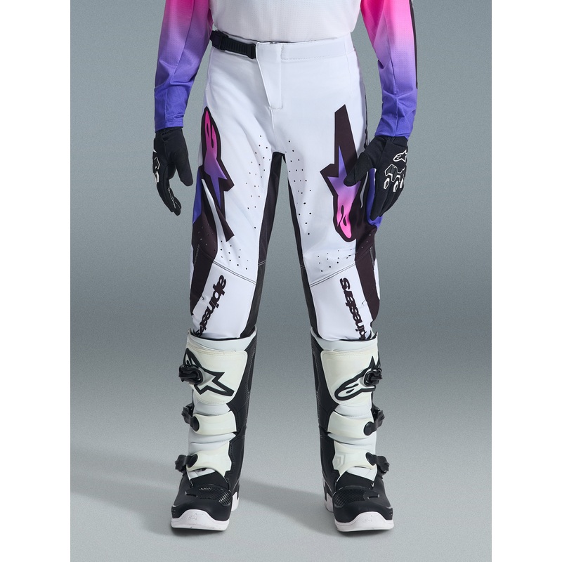 Pantalon Supertech Vista Jeunes 2026 22 White Purple Black